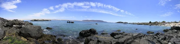 Pláže a přístav v blízkosti Bahia Inglesia, Caldera, Chile — Stock fotografie