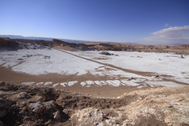 Valle del luna - valley of the moon, in atacama, chile