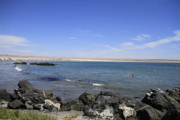 칠레, 칼데라, 바히아 잉글 시아 근처의 해변 과해 안 — 스톡 사진