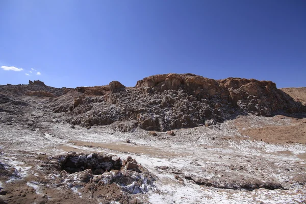 Valle del luna - Tal des Mondes, in Atacama, Chile — Stockfoto