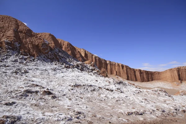 Valle del luna - vale da lua, em atacama, chile — Fotografia de Stock