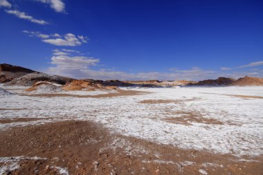 Valle del luna - valley of the moon, in atacama, chile