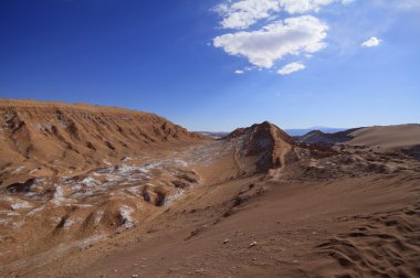 Valle del luna - valley of the moon, in atacama, chile