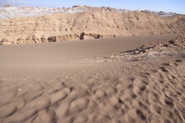 Valle del luna - valley of the moon, in atacama, chile