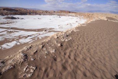 Valle del luna - valley of the moon, in atacama, chile