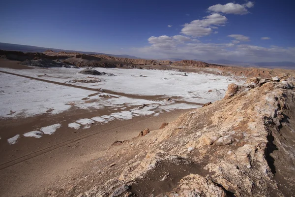 Valle del luna - vale da lua, em atacama, chile — Fotografia de Stock