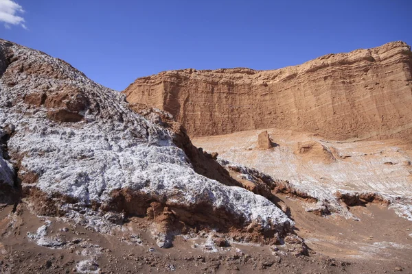 Valle del luna - vale da lua, em atacama, chile — Fotografia de Stock