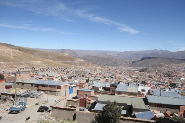 Potosi Bolivya 'nın gümüş madenleri