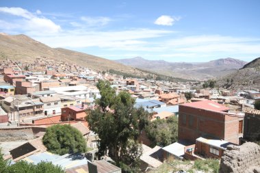 Potosi Bolivya 'nın gümüş madenleri