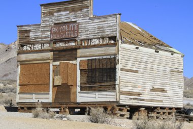 Hayalet kasaba, rhyolite, death valley california