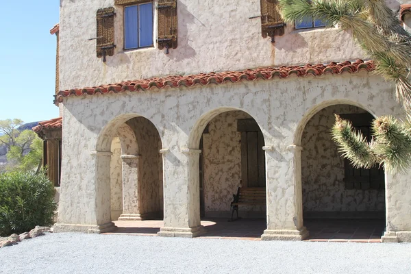 Scottys castle, Death Valley California — Stock Photo, Image