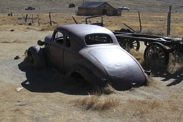 Auto abbandonata - Bodie Ghost Town — Foto Stock