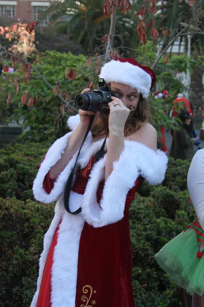 Santacon, San Francisco — Stok fotoğraf