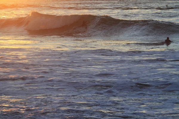 San francisco oceanen solnedgång — Stockfoto