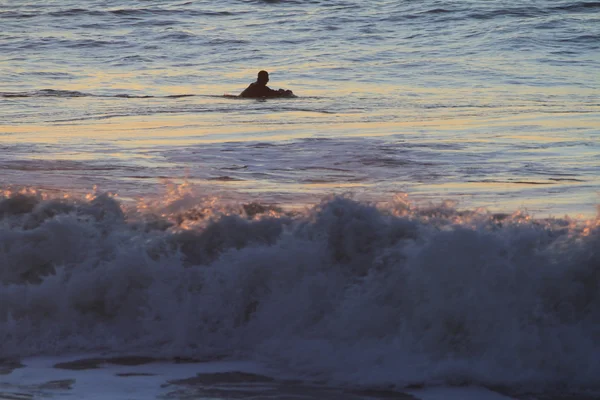 Pôr-do-sol do Oceano San Francisco — Fotografia de Stock