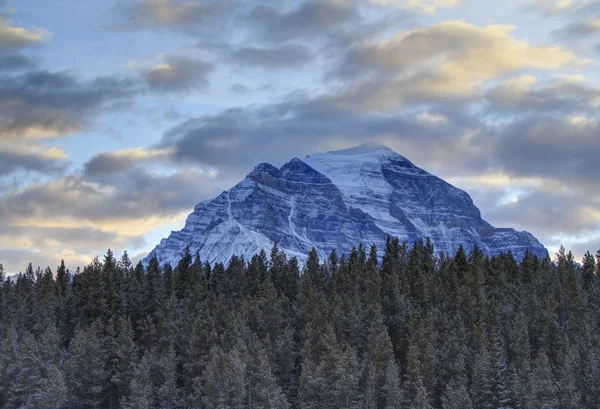Zimní scény. Banff, alberta, Kanada — Stock fotografie