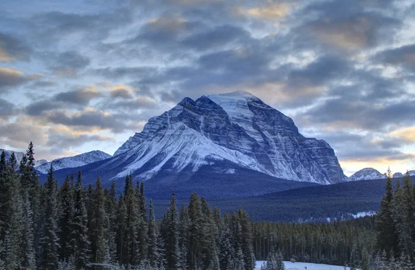 kış sahne. Banff, alberta, Kanada