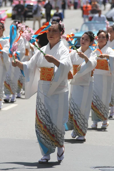 Festival de las Flores de Cerezo - Gran Desfile San Francisco — Foto de Stock