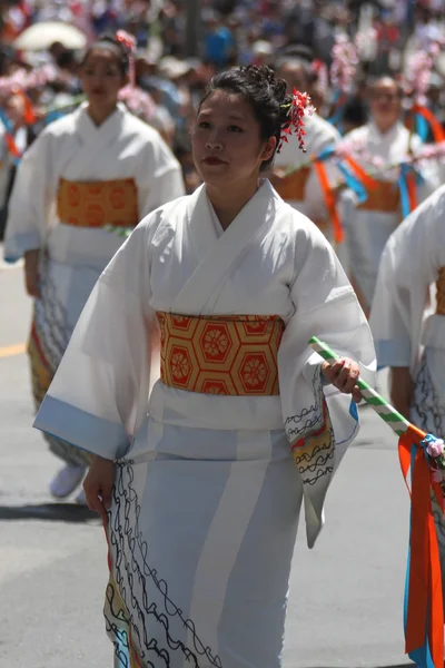 Festivalul Cherry Blossom - Grand Parade San Francisco — Fotografie, imagine de stoc