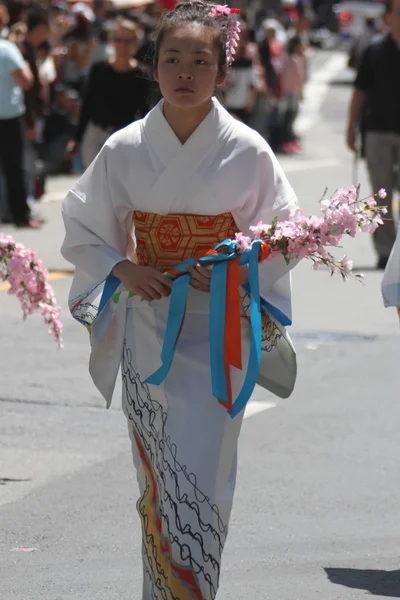 Festival de las Flores de Cerezo - Gran Desfile San Francisco — Foto de Stock