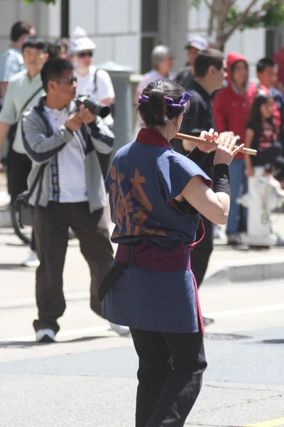 Kirschblütenfest - große Parade San Francisco — Stockfoto