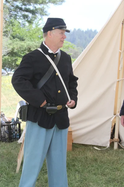 Iç savaş reenactment — Stok fotoğraf