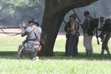 iç savaş reenactment