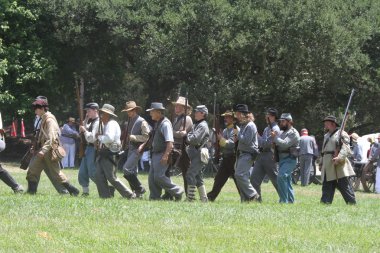 iç savaş reenactment
