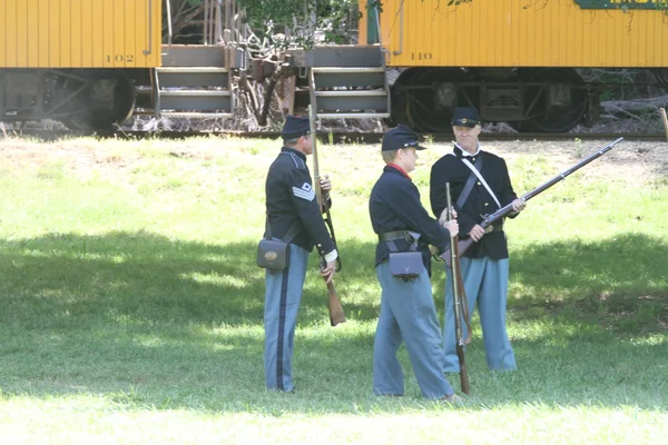 Civil War Reenactment — Stock Photo, Image