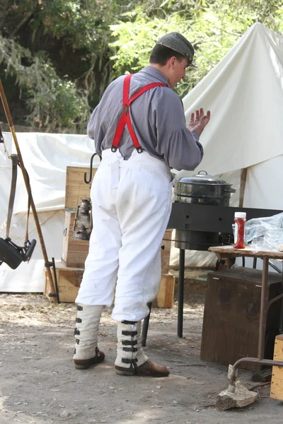 Civil War Reenactment — Stock Photo, Image