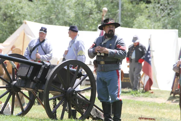 Reconstitution de la guerre civile — Photo