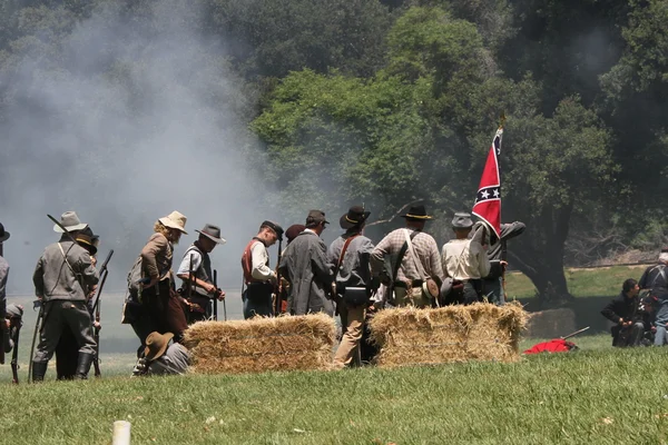 Civil War Reenactment — Stock Photo, Image
