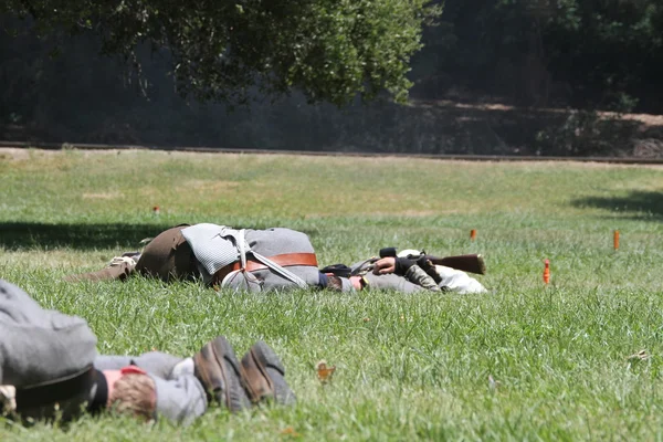 Civil War Reenactment — Stock Photo, Image