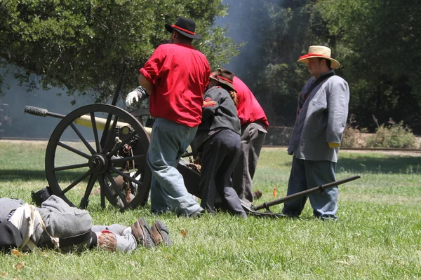 Reconstitution de la guerre civile — Photo