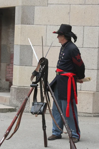 Civl War reenactment — Stock Photo, Image