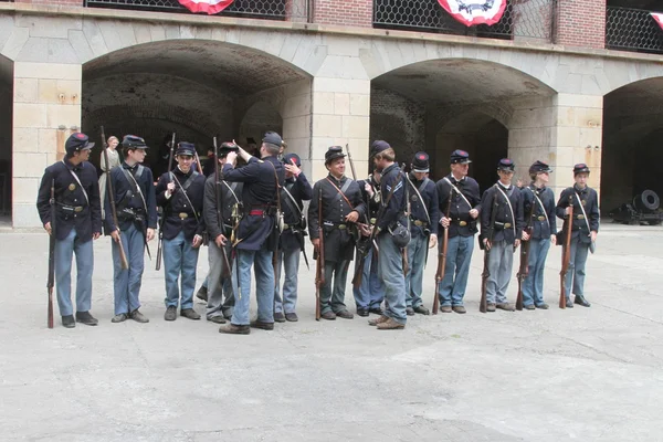 Civl War reenactment — Stock Photo, Image