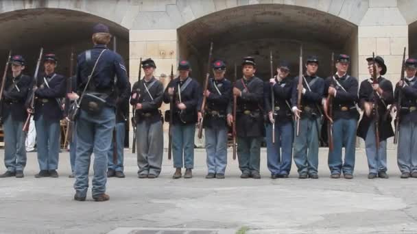 Civl War Reenactment — 图库视频影像