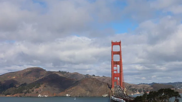 2021 São Francisco Califórnia Vista Ponte Golden Gate São Francisco — Fotografia de Stock