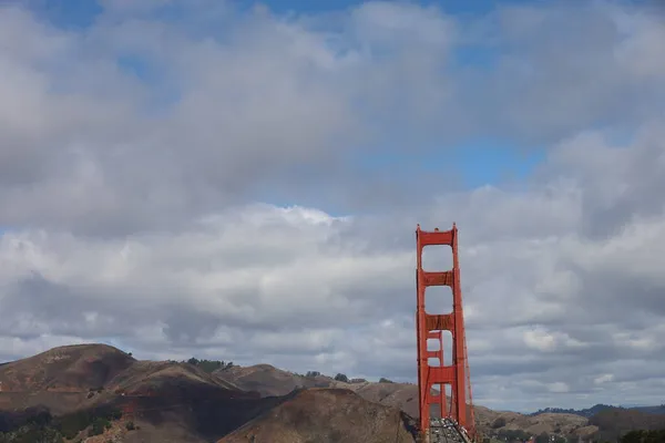 2021 São Francisco Califórnia Vista Ponte Golden Gate São Francisco — Fotografia de Stock