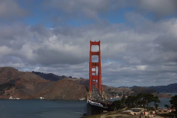2021 San Francisco California San Francisco Daki Golden Gate Köprüsü — Stok fotoğraf