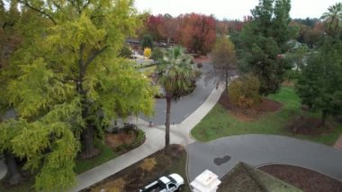 Bidwell malikanesinin üzerinde uçuyor, Chico.