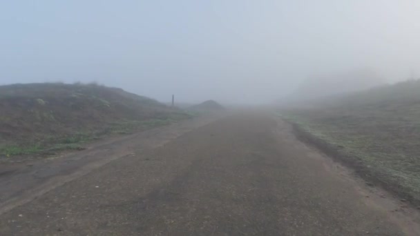 Rowery Przez Szlaki Górach Mendocino Noyo Park Mackeericher State Park — Wideo stockowe