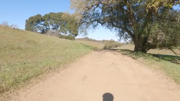 Cyklistické Území Morganu Livermore Kalifornie — Stock video