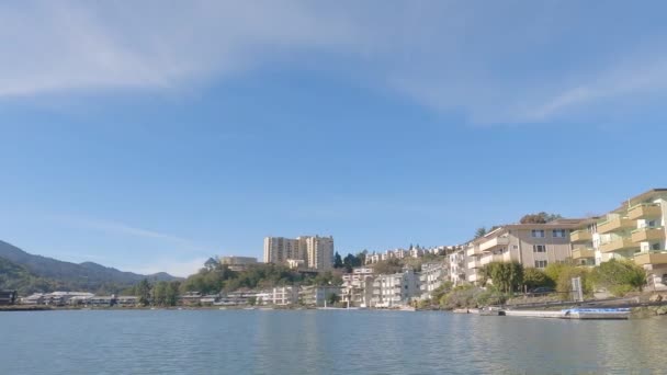 Kayak Corte Madera Creek California — Video Stock