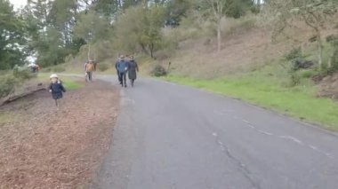 Bisikletle ilham noktası patikası, San Pablo rezervuarı, Tilden Parkı, Berkeley, California 