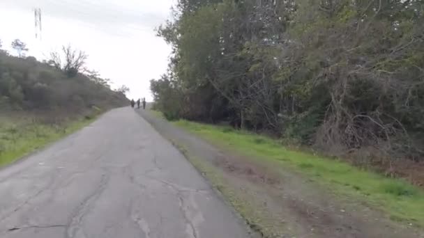 Descente Vélo Sentier Inspiration Point Réservoir San Pablo Tilden Park — Video