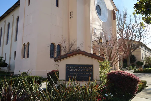 2022 Burlingame California Luoghi Strade Nella Città Burlingame California Chiesa — Foto Stock