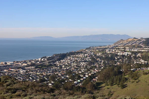 Photo Milagra Ridge San Bruno Pacific Ocean Views — Stock Photo, Image