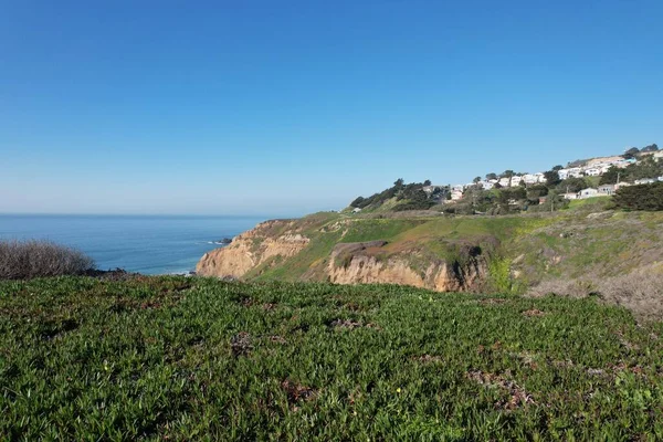 Foto Cliffs Ocean Mussell Rock Park Pacifica California — Foto Stock