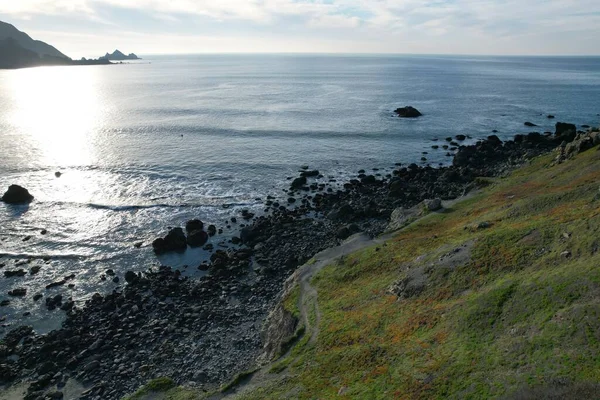 Photo Aerial Photos Highway One Pacifica California — Stock Photo, Image